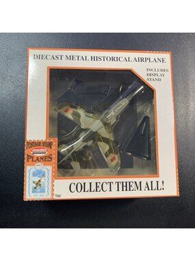 Model Power 5363 Alpha Jet Trainer 1:100 Diecast Postage Stamp Plane NIB Vtg